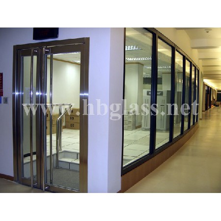 Fire-proof glass doors for high-grade office buildings