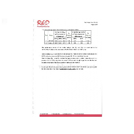 European Standard Smoke Control Test Report 2